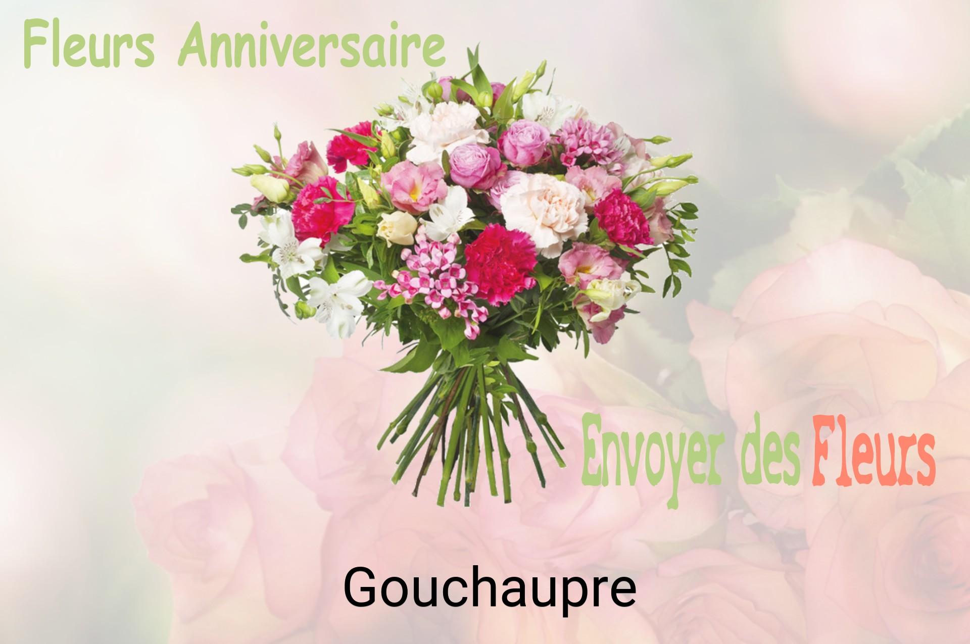 Bouquet de fleurs d’anniversaire livré à Gouchaupre